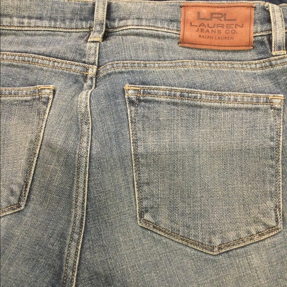 LRL LAUREN JEANS CO. RALPH LAUREN PETITE 4P HIGH RISE - Picture 3 of 5